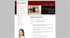 Desktop Screenshot of boca-raton-carpetcleaning.com