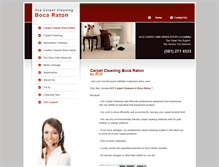 Tablet Screenshot of boca-raton-carpetcleaning.com